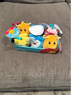 Pokemon Mini Squishys 4 inch clip on