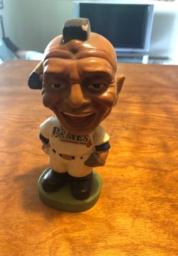 Vintage Atlanta Braves bobble head