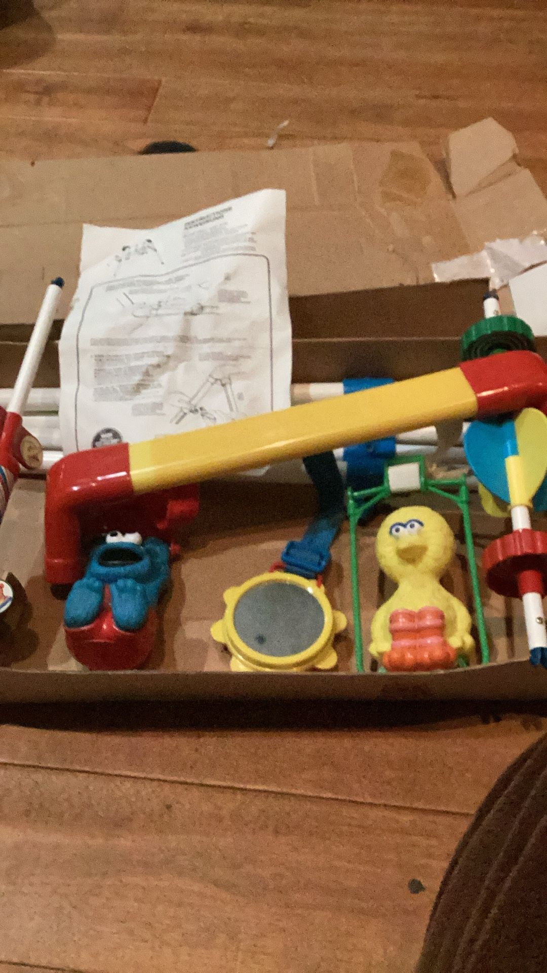 Sesame Street Vintage Play Gym Complete Unused