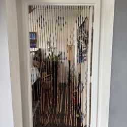 Decorative Entryway Beads Wooden 