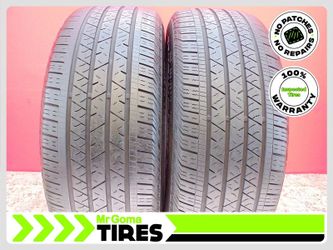2 Continental Crosscontact LX Sport 235/55R19 Used Tires 7.5/32 Tread 2355519