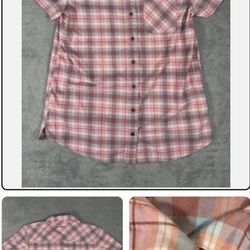 Noble Outfitters Plaid Button Up Shirt 