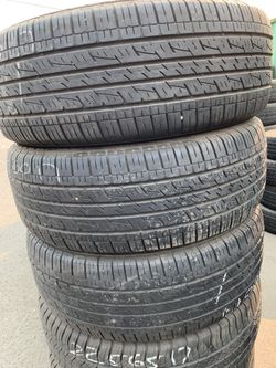 3 good used tires 225-60-17 Kumho for sale