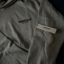 Deep gray essential hoodie size M