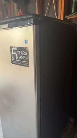 Danby Designer Upright Freezer Stainless Steel
