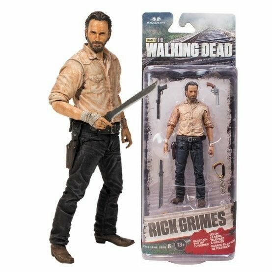 T.W.D. Rick Grimes Series 8 Action Figure