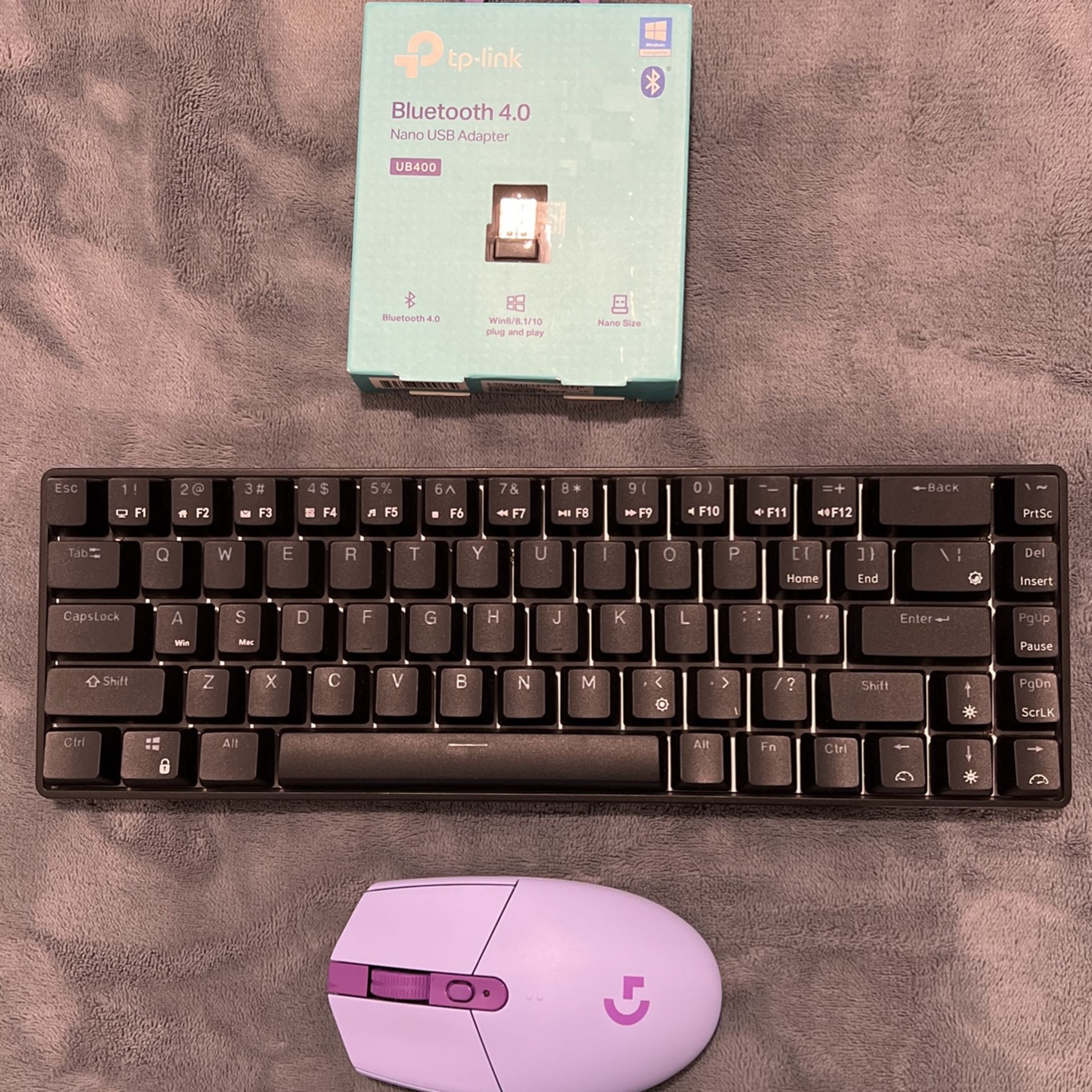 RK Gaming Keyboard Logitech Wireless Gaming Mouse