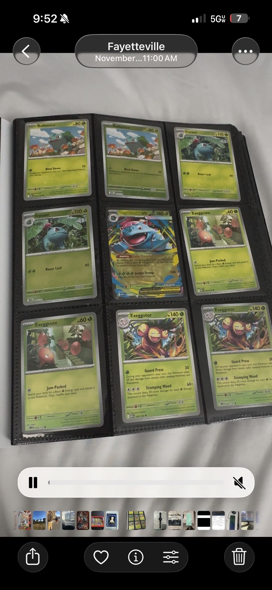 Vault X XL 12-Pocket Binder and Complete Master Set of Mega Evolutions Base Set 132/132