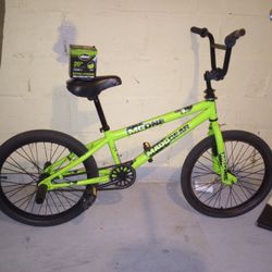 Mad Gear 20" BMX Bike + Brand New Slime Self-Sealing Inner Tube