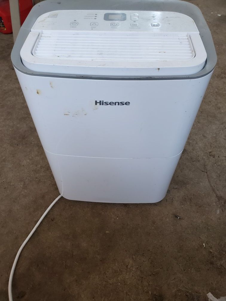Broken dehumidifier