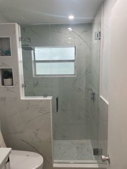 Clear Glass Shower Doors