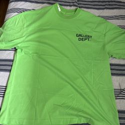 green Gallery Dept  shirt