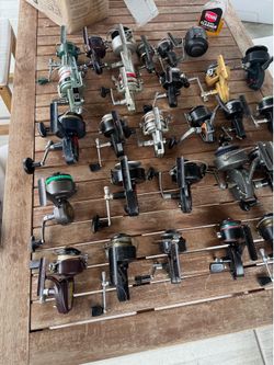 29 Vintage Fishing Spinning Freshwater Saltwater Spinning Reels Garcia Mitchell Daiwa