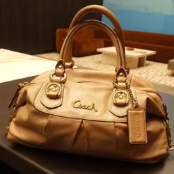 Coach Handbag, Leather Purse, Satchel, Handbag