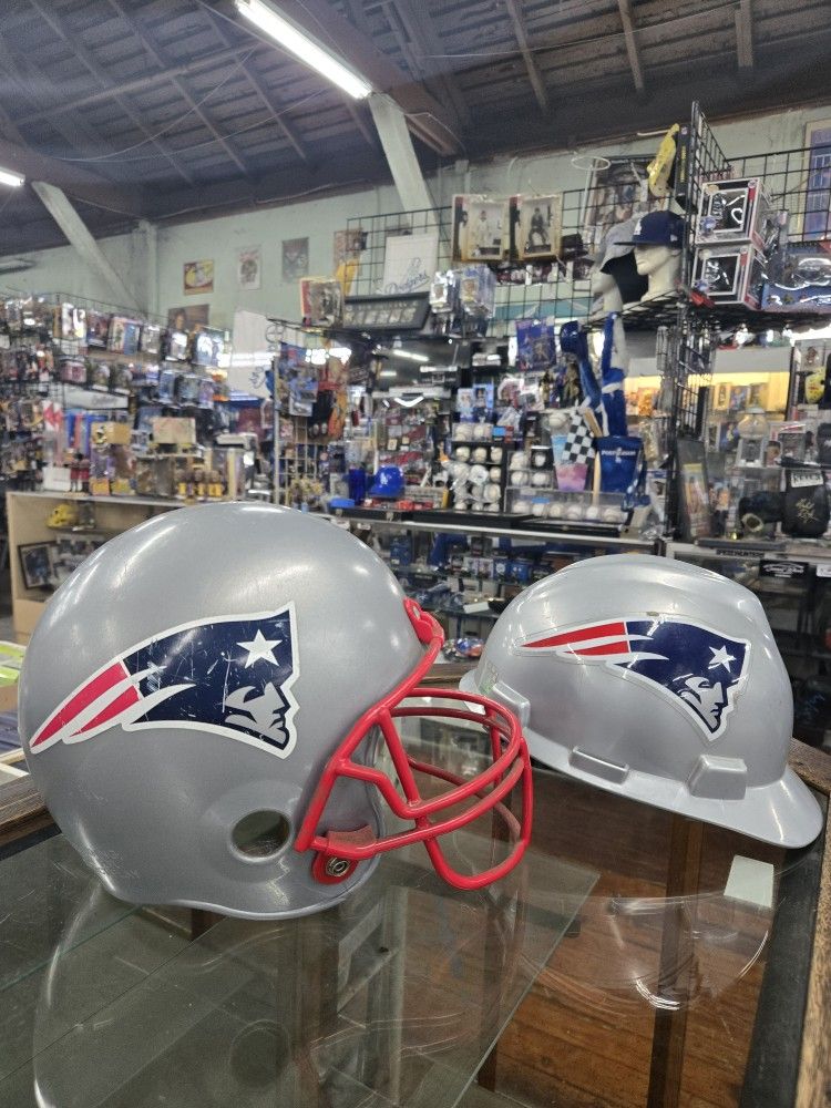 NFL New England Patriots Helmets
