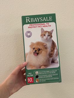 6 Pieces Cat Water Fountain Filter