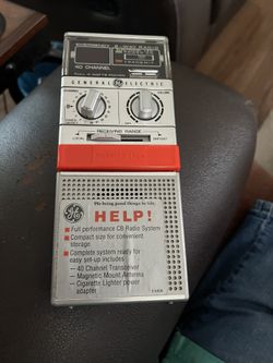 GE HELP Full Power 40 Channel  Two Way Radio 