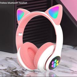 Wireless Headset Cat Ears