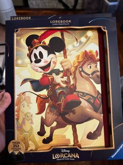 Lorcana Lorebook Iconic Mickey Card Portfolio Disney