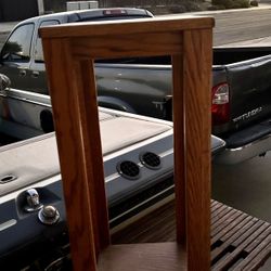 Solid Wood End Table 