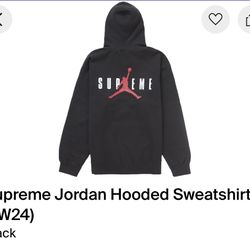 Jordan X Supreme Hoodie Size S