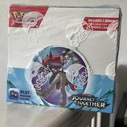 New Pokemon Journey Together Enhanced Booster Box 