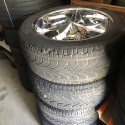 22” 5 Lug Universal Player Rims