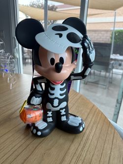 Mickey Mouse Halloween Skeleton Figure