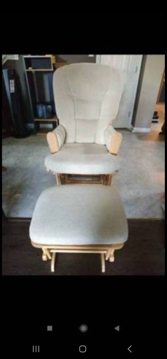Shermag glider ottoman