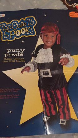 Baby pirate costume