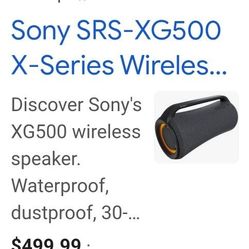 Sony SRS-XG500