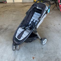 Baby Jogger Single Grey Black