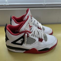 jordan 4s fire red