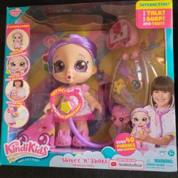 Kindi Kids Shiver N Shake Rainbow Kate - Pre-School Play Doll - 40+ Sounds