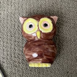 Owl piggy bank