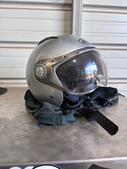 large motorcycle helmet