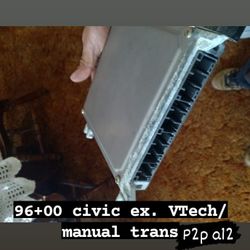 96-2000 Honda Civic Ex 5spd Ecm