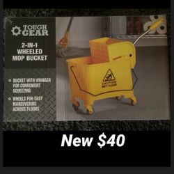 New mop bucket 