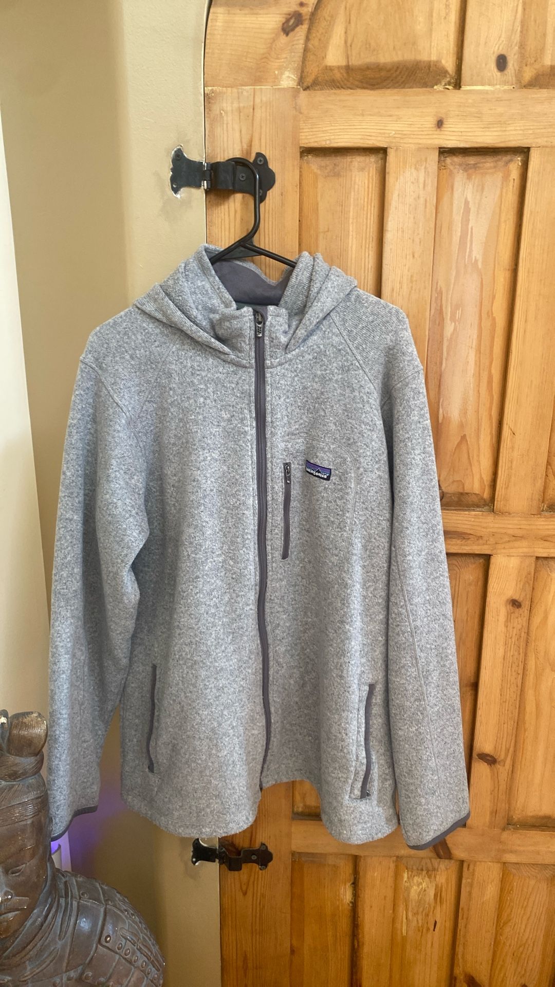 Patagonia Sweatshirt Sweater Type Zip Up Front