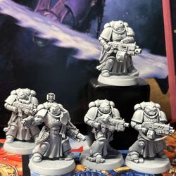 Warhammer 40k Spade Marine Sternguard Veteran Squad x5