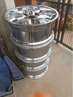 Chrome rims
