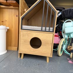 Cat Litter Box House 