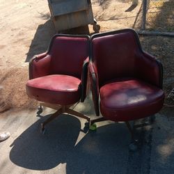 SWIVEL CHAIRS (Needs New Feet)