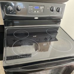 Whirlpool Glass Top Oven, 