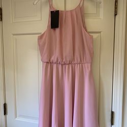 NWT Pink dress, size S