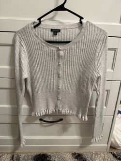 Grey long sleeve women
