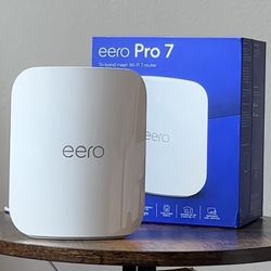 eero Pro 7 Tri-Band Mesh Wi-Fi 7 Router (newest model)
