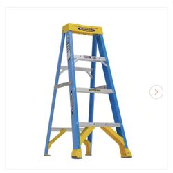 4 ft. Fiberglass Step Ladder (8 ft. Reach Height)
