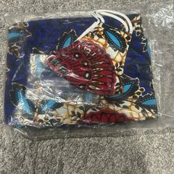 Women’s Head wrap With matching mask