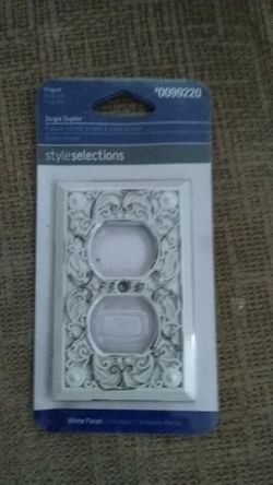 Set of 2 style selections 0099220 decorative wall plate covers
